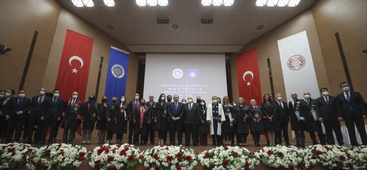 Şentop, Ankara Üniversitesi 2021-2022 Akademik Yılı Açılış Töreni'nde konuştu: