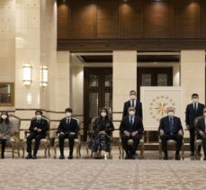 Azerbaycan'ın Ankara Büyükelçisi Mammadov, Cumhurbaşkanı Erdoğan'a güven mektubu sundu