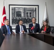 CHP heyeti ADD Başkanı Hüsnü Bozkurt'u ziyaret etti