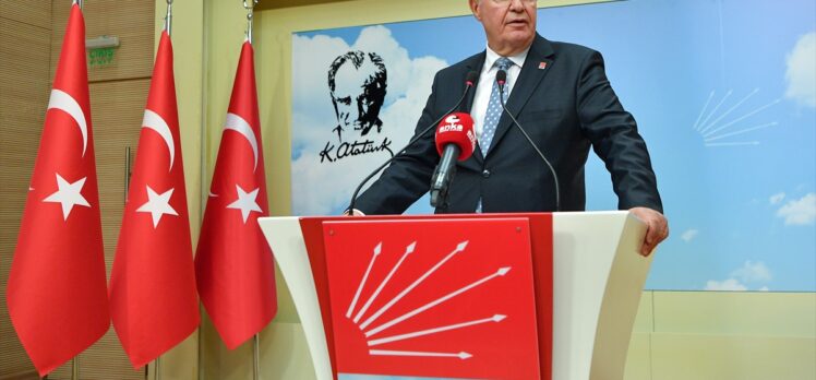 CHP Sözcüsü Öztrak, MYK toplantısına ilişkin açıklama yaptı: (1)