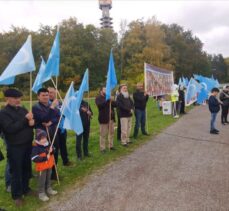 Çin'in Uygur Türklerine yönelik politikaları İsveç'te protesto edildi