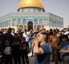 Filistinliler İsrail mahkemesinin “sessiz ibadet” kararını protesto etti
