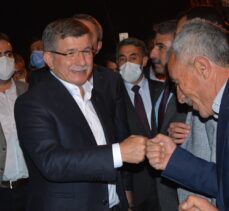Gelecek Partisi Genel Başkanı Davutoğlu, Ağrı'nın Patnos ilçesinde ziyaretlerde bulundu