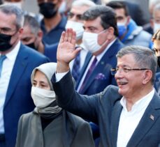 Gelecek Partisi Genel Başkanı Davutoğlu, Kayseri'de esnafı ziyaret etti