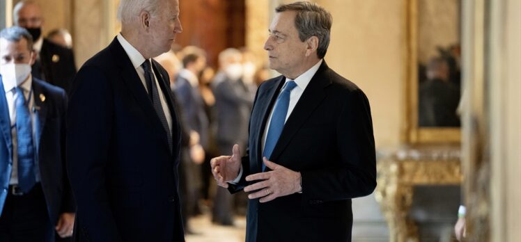 İtalya Başbakanı Draghi, ABD Başkanı Biden ile görüştü
