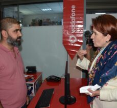 İYİ Parti Genel Başkanı Akşener, Adıyaman'da ziyaretlerde bulundu