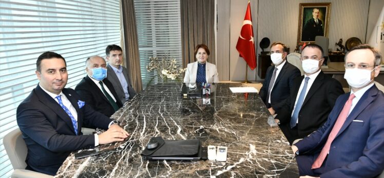 İYİ Parti Genel Başkanı Akşener, TÜSİAD yönetimi ile bir araya geldi