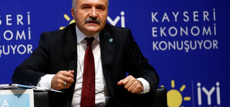 İYİ Parti Grup Başkanı Tatlıoğlu, Kayseri'de konuştu: