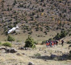 Konya'da uçak kazası tatbikatı gerçeğini aratmadı