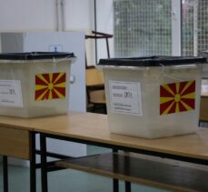 Kuzey Makedonya'da halk, yerel seçimlerin ikinci turu için sandık başında