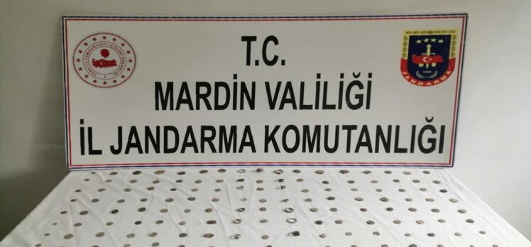 Mardin'de tarihi eser niteliğinde 140 sikke ve 15 yüzük ele geçirildi