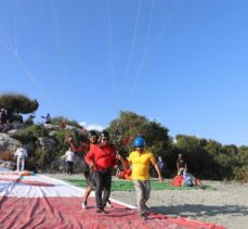 Mersin'de “Yamaç Paraşütü Cumhuriyet Kupası” etkinliği düzenlendi