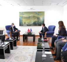 Milli Eğitim Bakanı Özer, Kosova Başbakanı Kurti ve mevkidaşı Nagavci ile görüştü