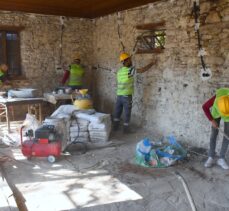 Muğla'daki Stratonikeia Antik Kenti'nin asırlık kahvehanesi restore ediliyor