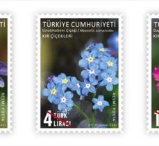 PTT “Kır Çiçekleri” konulu posta pullarını tedavüle sundu