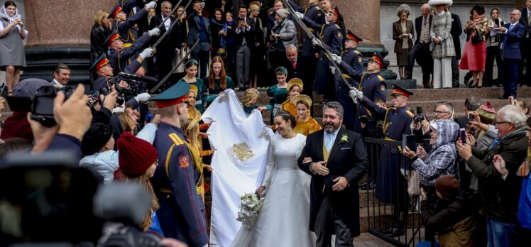 Rusya’da 100 yıl aradan sonra ilk defa hanedan düğünü yapıldı