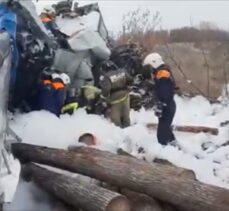 Rusya’nın Tataristan Cumhuriyeti’nde paraşütçü taşıyan uçak düştü, 16 kişi öldü