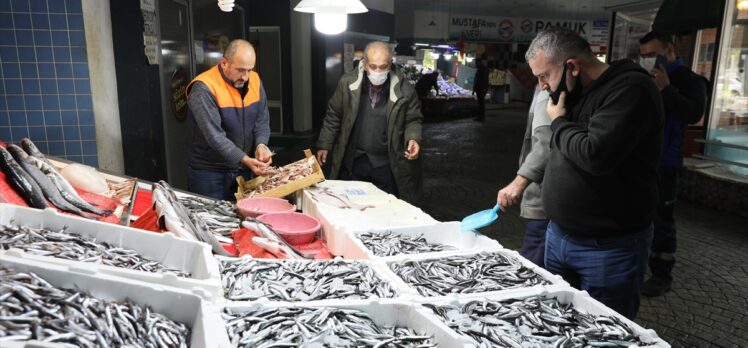 Samsun'da balık tezgahlarında canlılık yaşanıyor