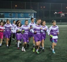 Samsun'daki kadın futbol takımının amacı kız çocuklarının hayallerini gerçekleştirmek