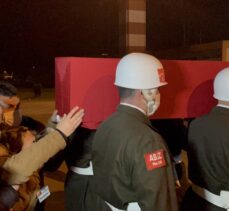 Şehit Piyade Uzman Çavuş Harun Çalışkan'ın cenazesi memleketi Samsun'a getirildi