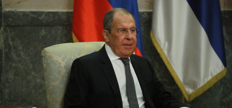 Sırbistan Cumhurbaşkanı Vucic, Rusya Dışişleri Bakanı Lavrov'u kabul etti