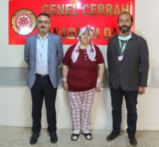 Sivas'ta bir hasta kentte ilk kez yapılan ameliyatla sağlığına kavuştu