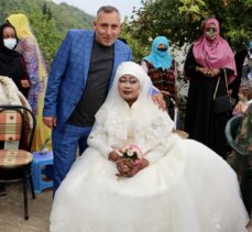 Sudanlı Aisha Trabzon'a gelin geldi