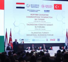 Bakan Varank Tacikistan-Türkiye Sanayi İş Forumu’nda konuştu: