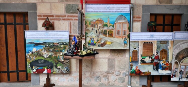 Tarihi Taşhan'da “Cihad-ül Ekber Danişmendliler ve Bir Zamanlar Selçuklu” sergisi açıldı