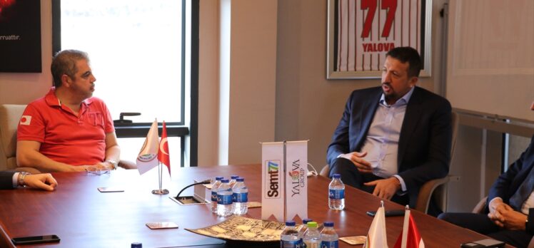 TBF Başkanı Hidayet Türkoğlu Yalova’da