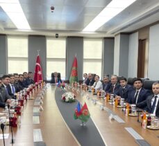 Yargıtay Cumhuriyet Başsavcısı Bekir Şahin Azerbaycanlı savcıları kabul etti