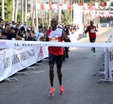13. Tarsus Uluslararası Yarı Maratonu'nun kazananı Kenyalı sporcular oldu