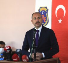 Adalet Bakanı Gül, Erzurum'da infaz koruma memurlarının yemin töreninde konuştu: