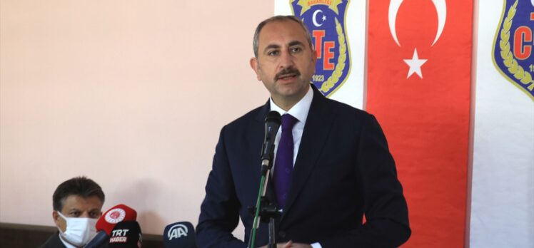 Adalet Bakanı Gül, Erzurum'da infaz koruma memurlarının yemin töreninde konuştu: