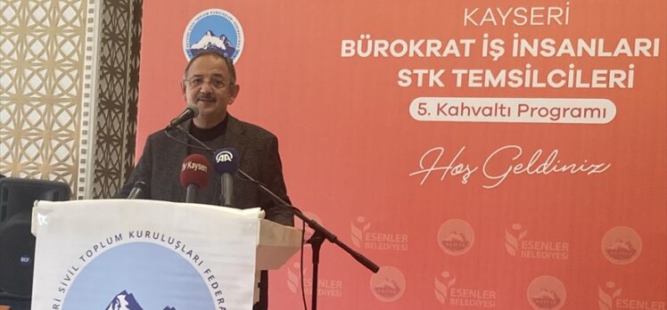 AK Parti Genel Başkan Yardımcısı Özhaseki, İstanbul'da Kayserili bürokrat, iş insanları ve STK temsilcileriyle buluştu
