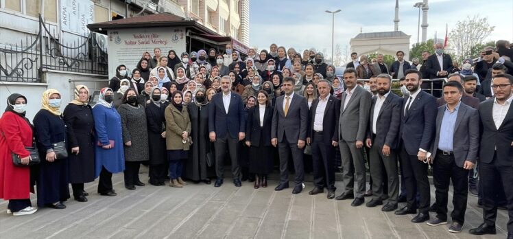 AK Parti İstanbul İl Başkanı Kabaktepe, teşkilat yönetimi ve sandık görevlileriyle buluştu: