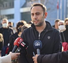 Ankara Büyükşehir Belediyesine kapalı olan “buz pateni” salonu için tepki
