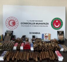 Ankara ve İstanbul'da kaçak tütün ürünü operasyonu