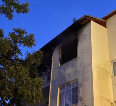 Antalya'da evde çıkan yangın hasara neden oldu