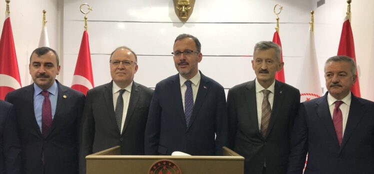 Bakan Kasapoğlu, Zonguldak'ta temaslarda bulundu