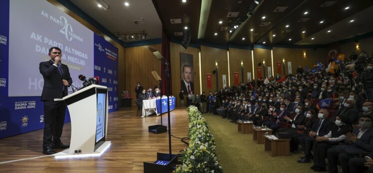 Bakan Kurum, AK Parti Altındağ Danışma Meclisi Toplantısı'nda konuştu:
