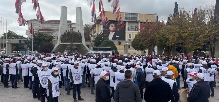 Bakırköy Belediyesi işçileri grevlerinin 32. gününde