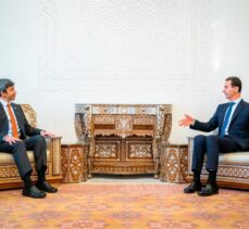 Birleşik Arap Emirlikleri Dışişleri Bakanı Nahyan, Şam'da Esed ile görüştü