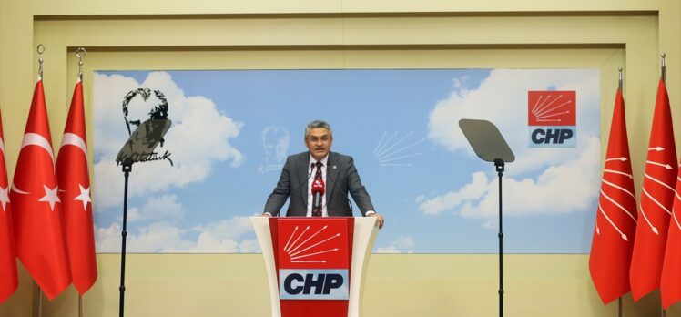 CHP Genel Başkan Yardımcısı Salıcı, MYK toplantısına ilişkin açıklama yaptı: