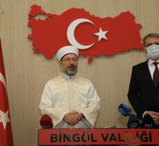 Diyanet İşleri Başkanı Ali Erbaş, Bingöl Valiliğini ziyaret etti