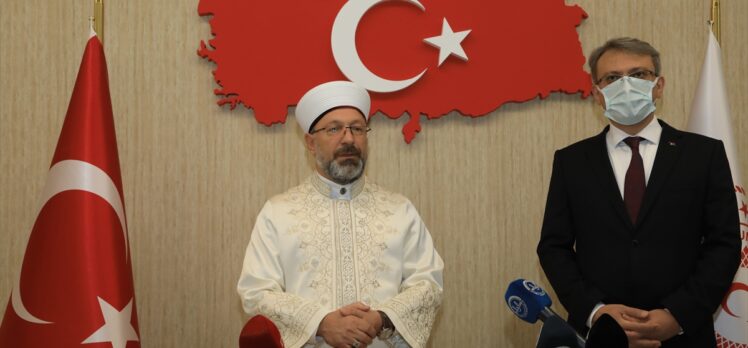 Diyanet İşleri Başkanı Ali Erbaş, Bingöl Valiliğini ziyaret etti