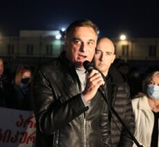 Gürcistan'da muhalefetten yerel seçimleri kazanan iktidara protesto