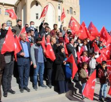 Hakkarili şehit ailelerinden İYİ Partili Türkkan'a tepki yürüyüşü