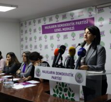 HDP Eş Genel Başkanı Buldan, Kadın Meclisi Toplantısı'nda konuştu: