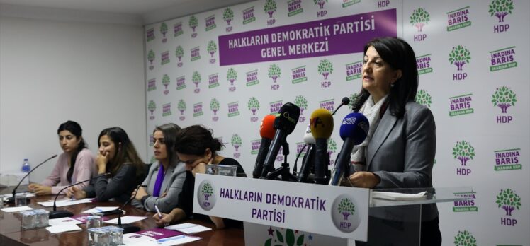 HDP Eş Genel Başkanı Buldan, Kadın Meclisi Toplantısı'nda konuştu: